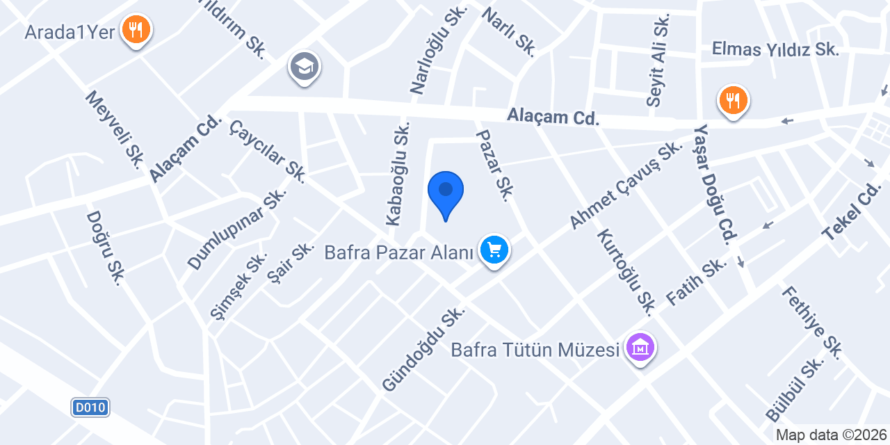 Ergül Emlak konumu