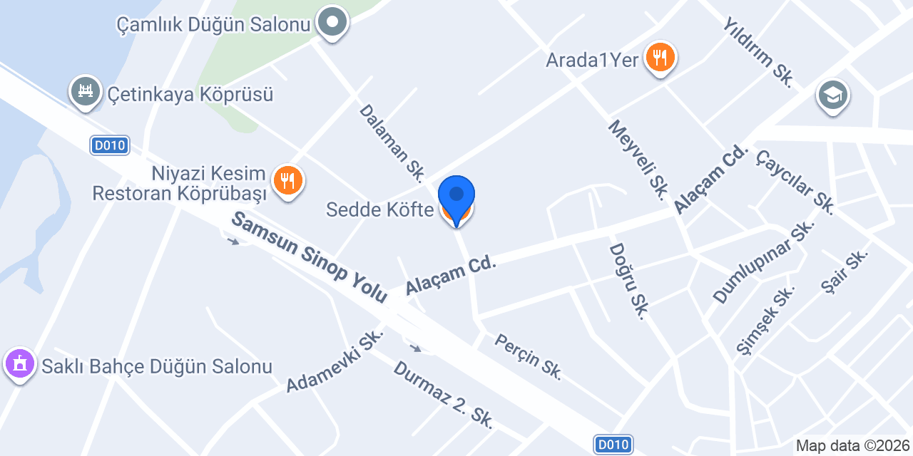 Sedde Köfte konumu