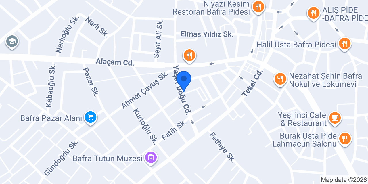 Yörem Pide Lahmacun konumu