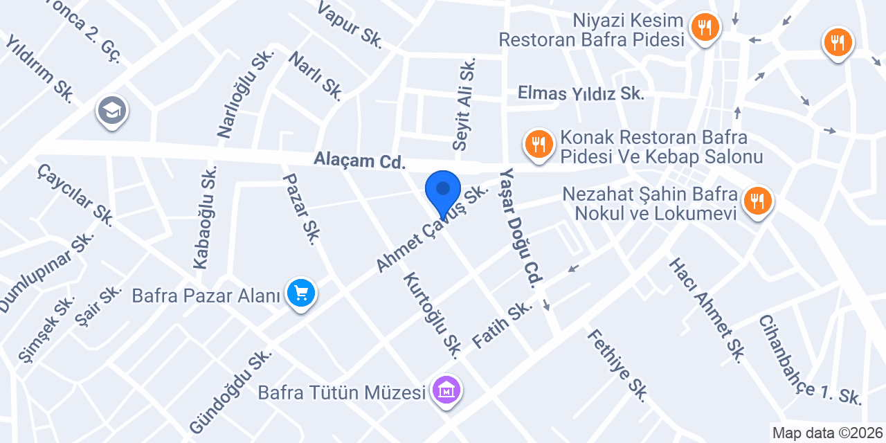 Galip Usta Hünkar Pide konumu