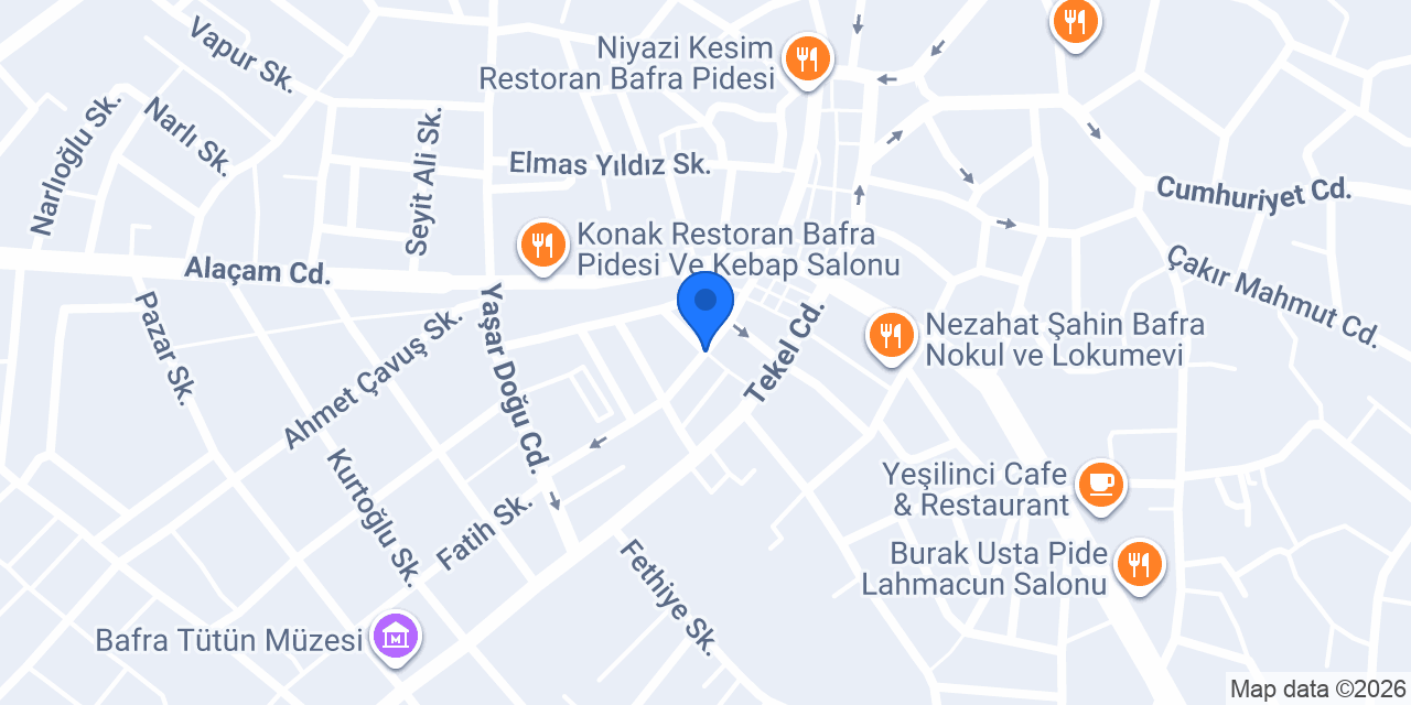 Bafra Gross konumu