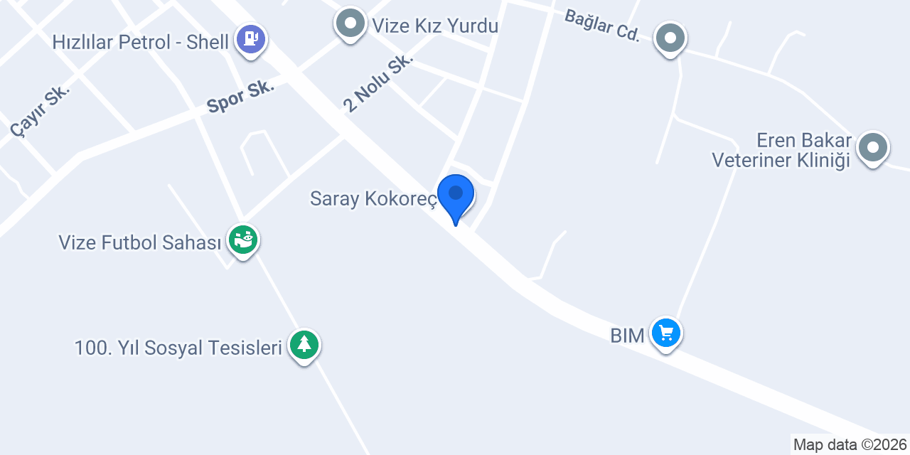 YILDIZLAR YAPI VİZE konumu