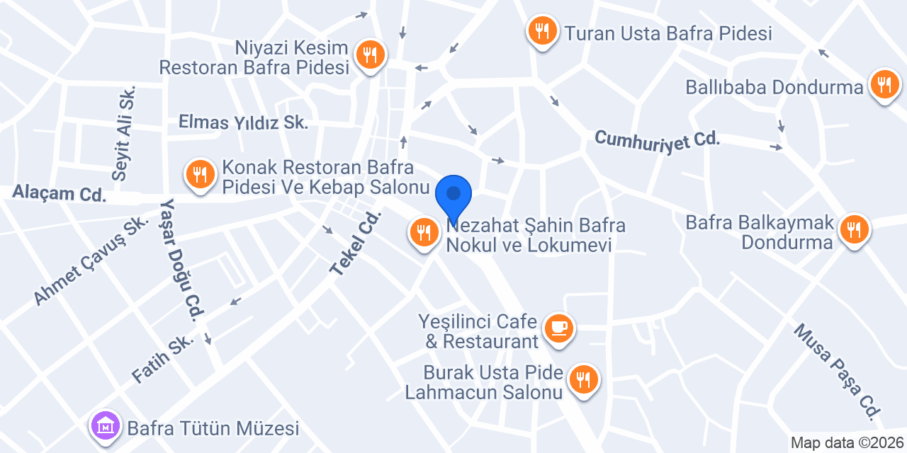 Yeni Nesil Aktar / Yeşil Köşe konumu