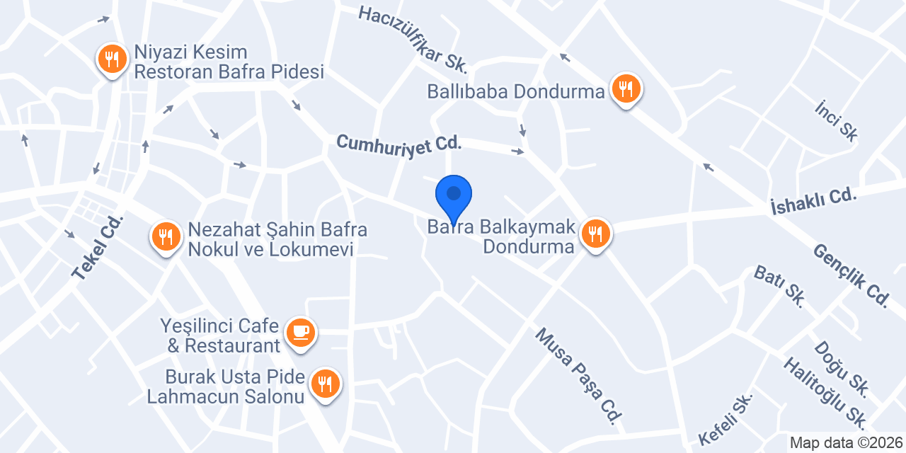 Tarım Market konumu