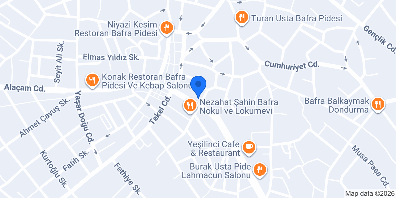 BAFRA BARGELLO konumu