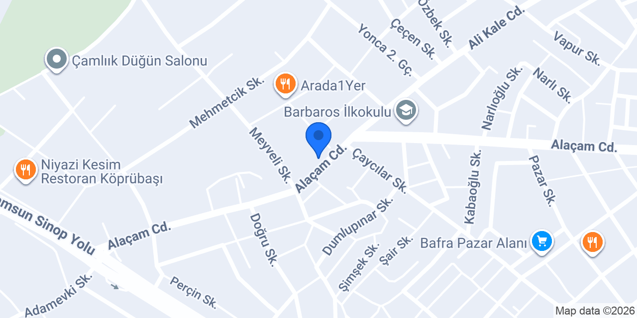 Zahra Ticaret konumu