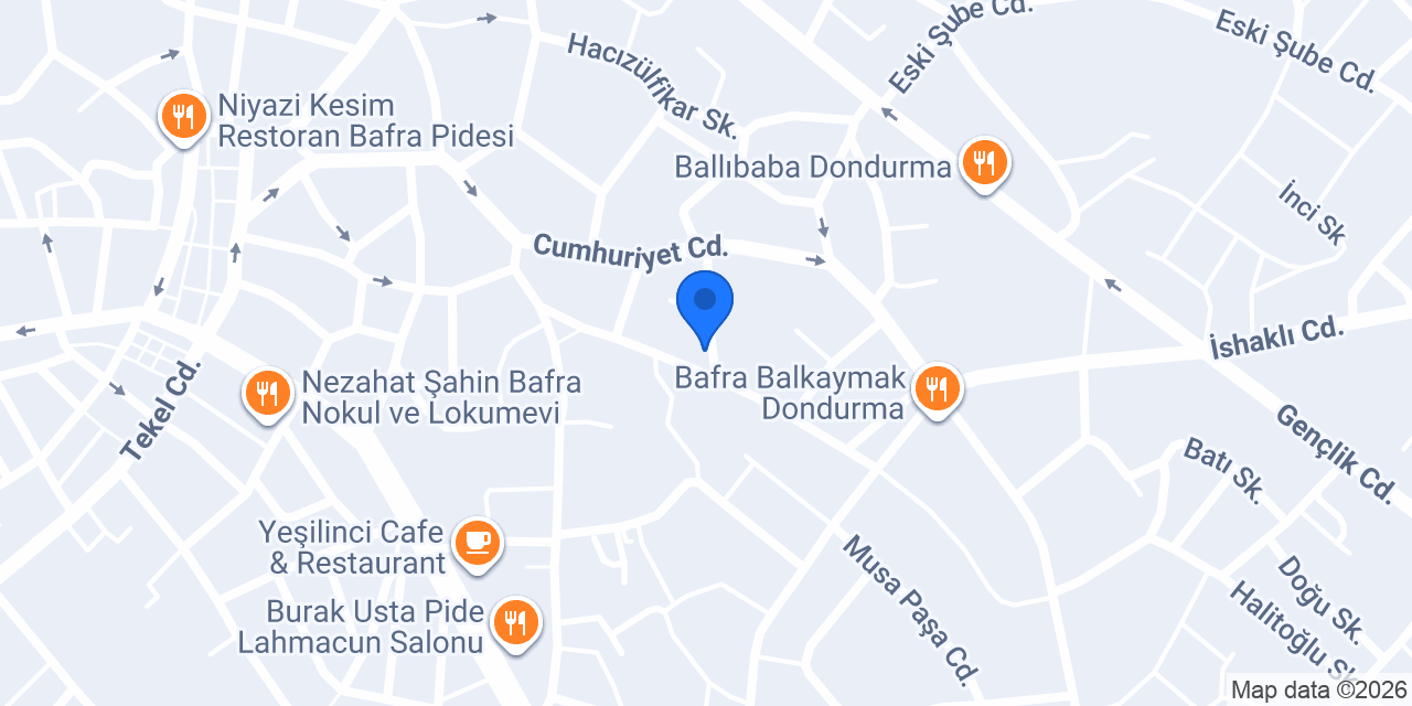 Salon Mevlana bayan kuaförü konumu