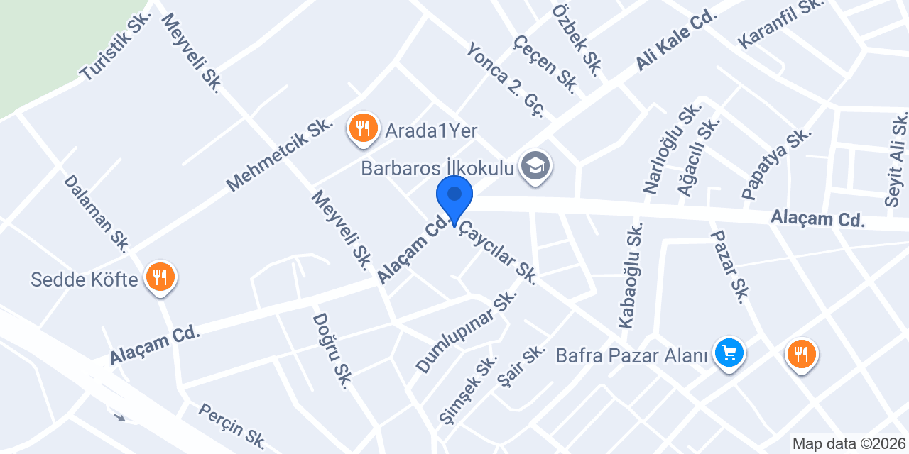 Karaca Petrol konumu