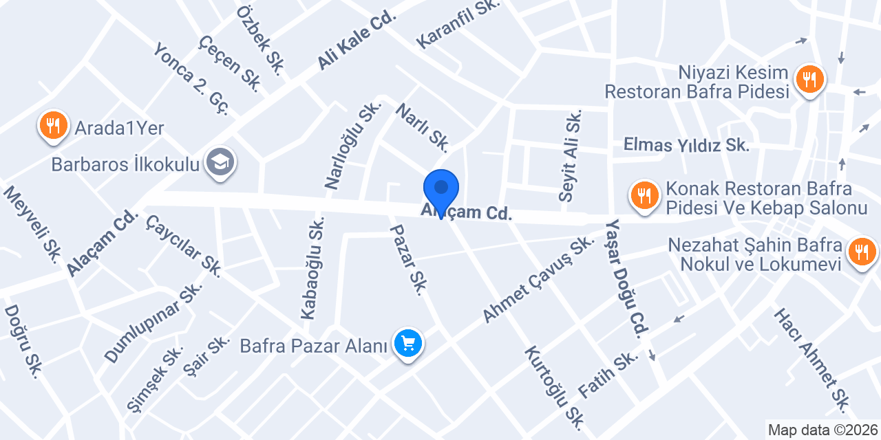 KAMSAL TİCARET konumu
