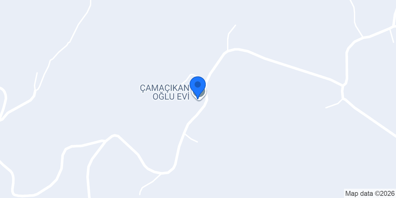 ÇAMAÇIKAN OĞLU EVİ konumu