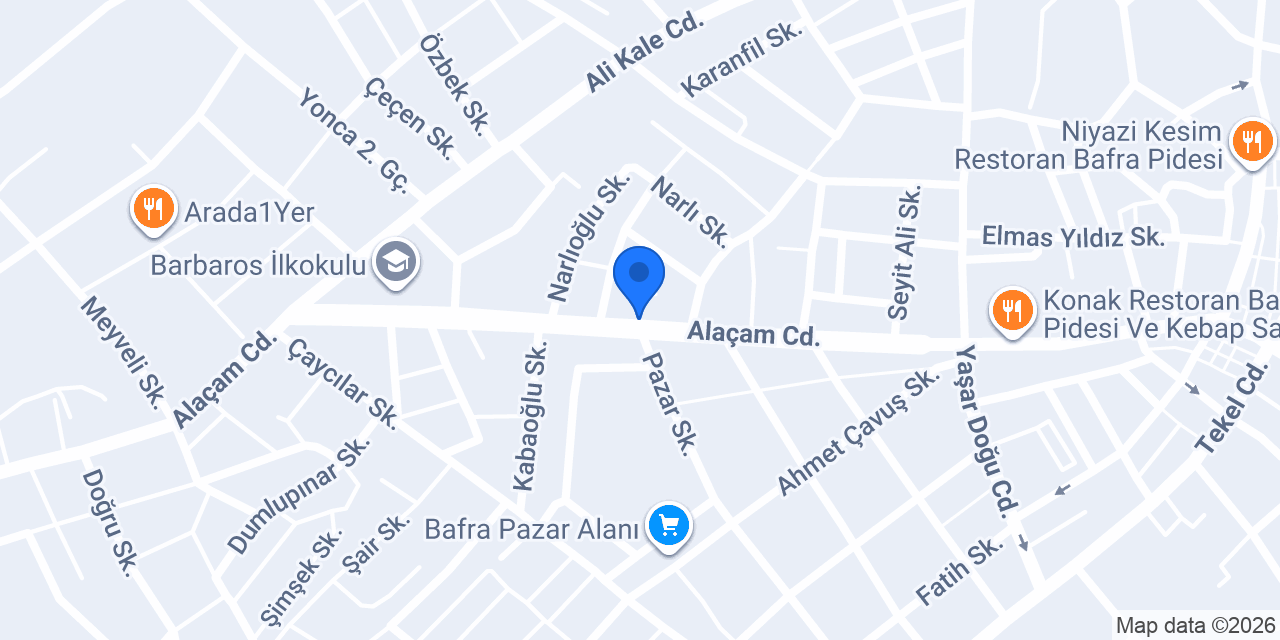Auto Gümüş konumu