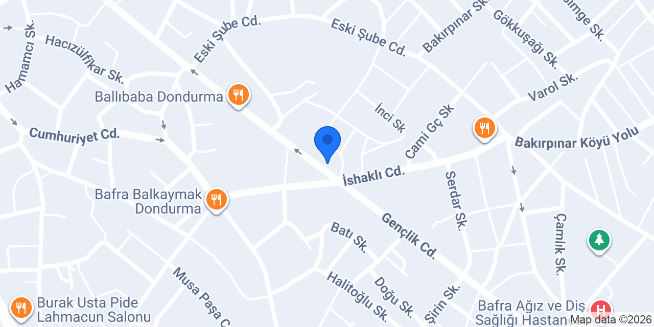 Yayla Ekmek Fırını konumu