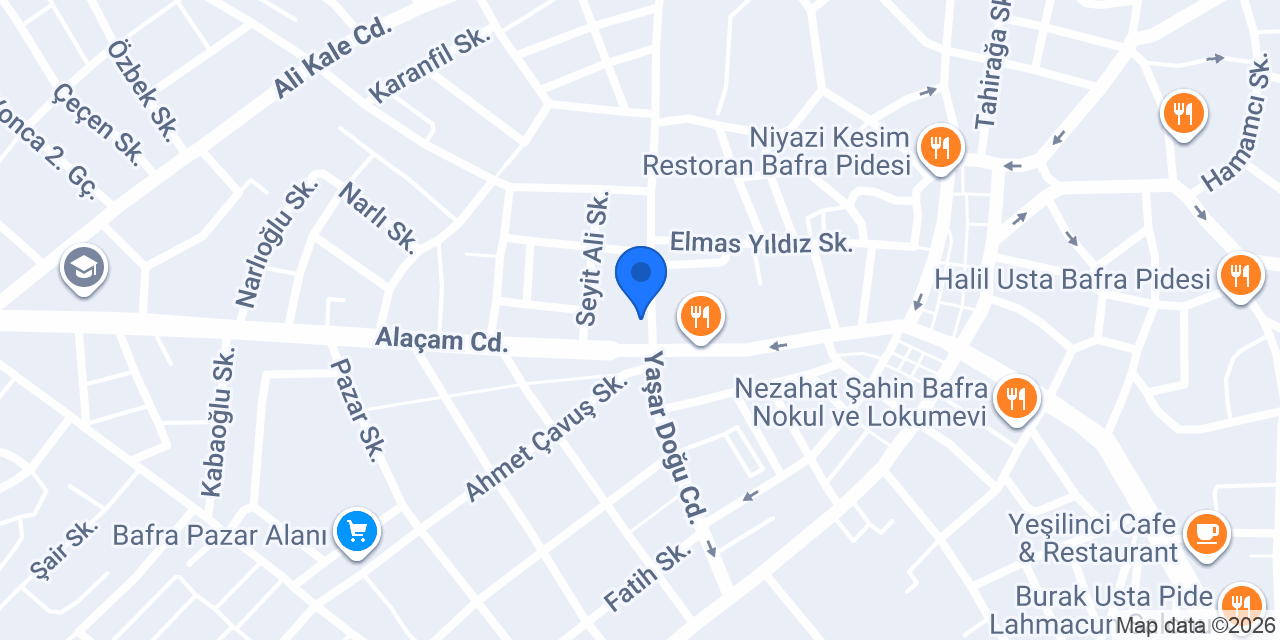 1966 Meşhur Köfteci Hamdi konumu