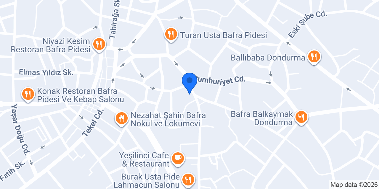 Zirve Çay Evi konumu