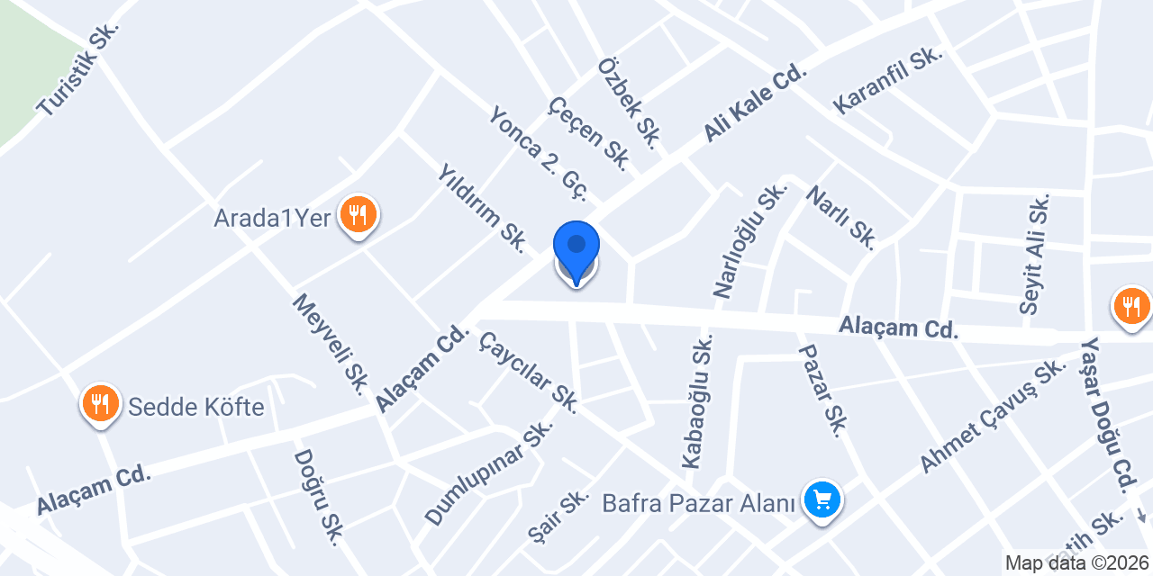 Barbaros İlkokulu konumu