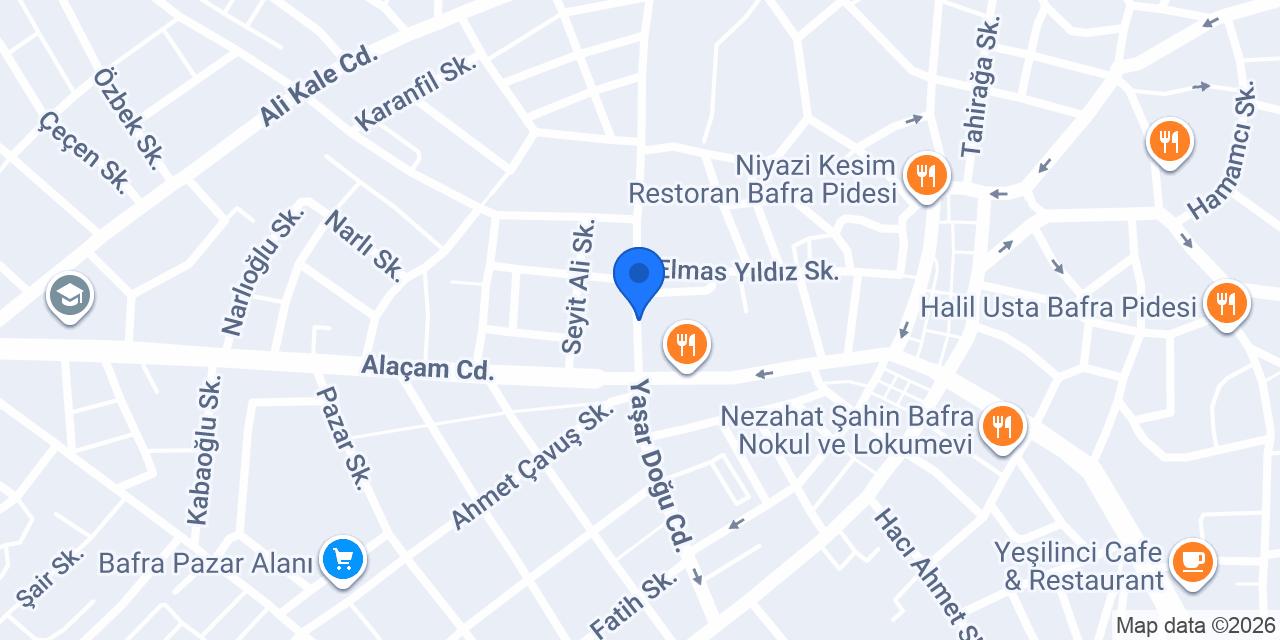 Yıldızoğulları Sigorta konumu