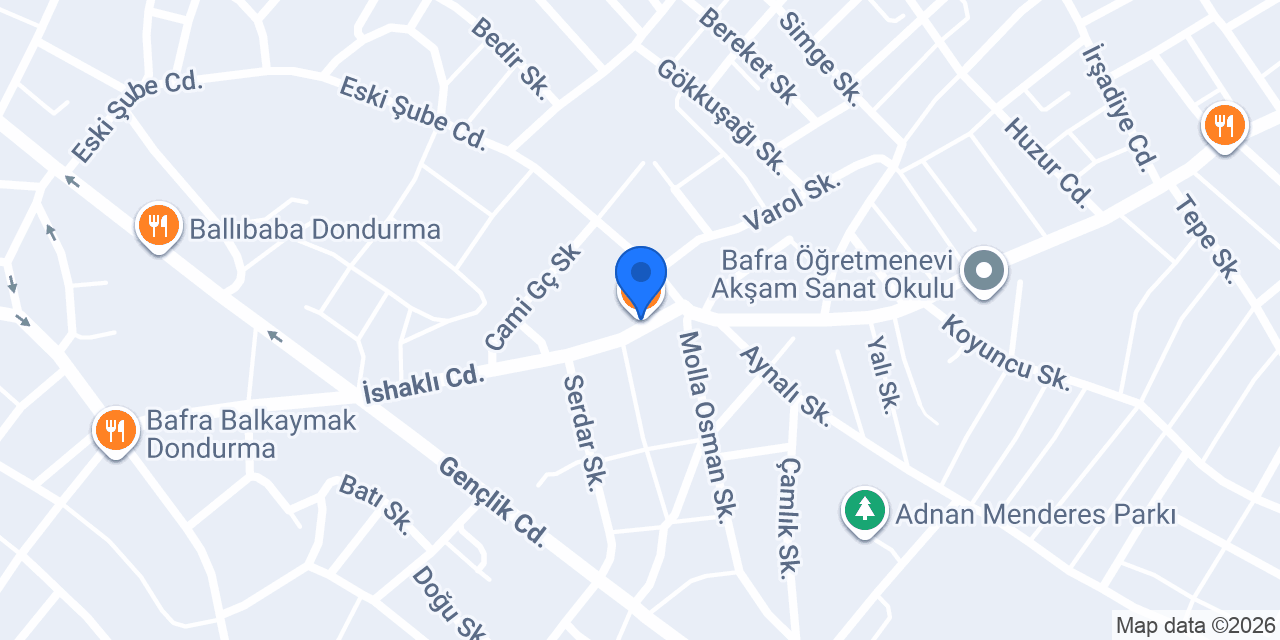 Aynalı Çeşme Pide Salonu konumu