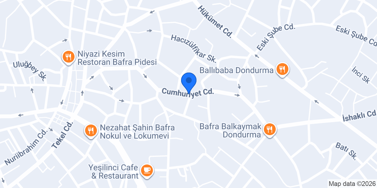 Karadeniz Şap konumu
