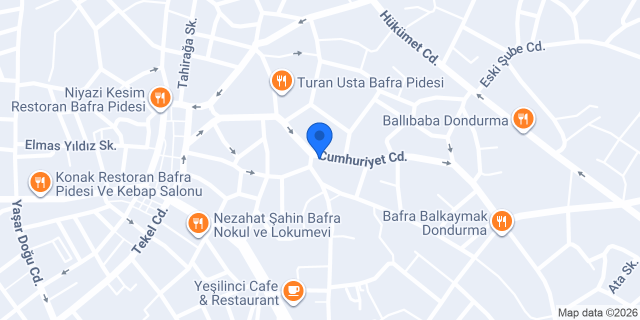 DEFNE ÇİÇEK EVİ konumu