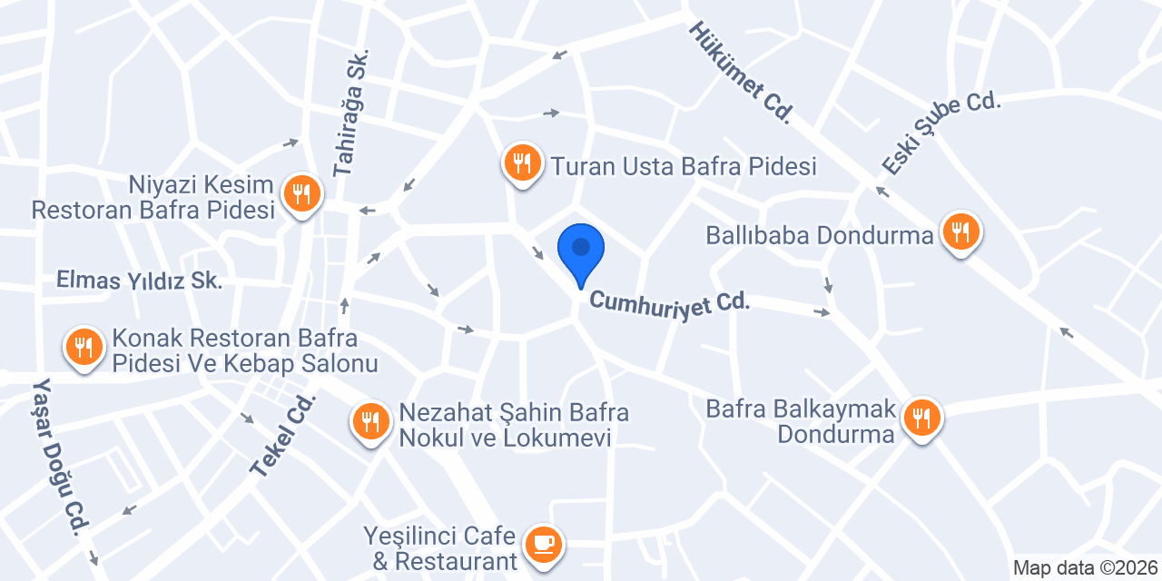 BizBize Birahanesi konumu