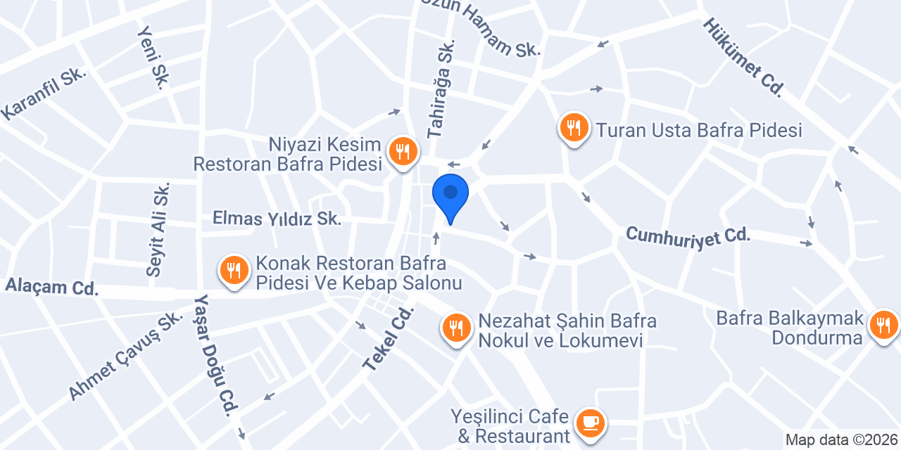 Karnaval Pastanesi konumu