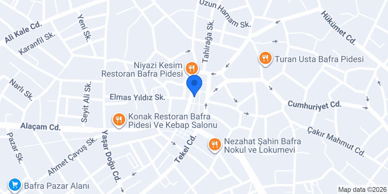 Göksu Çayevi konumu