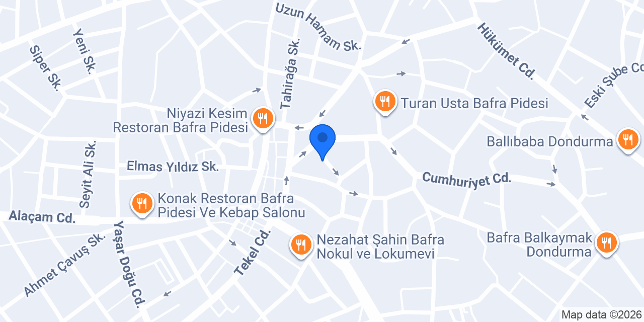 Böwe Yüksel Kuru Temizleme konumu