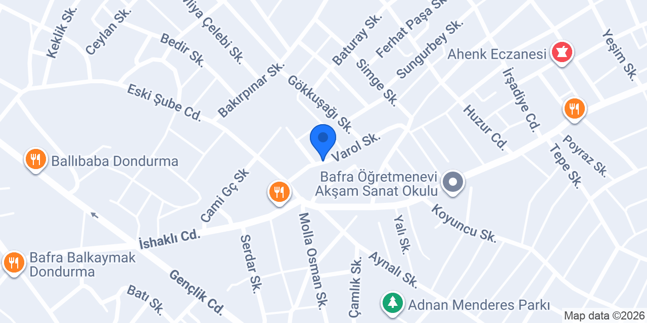 Özel Neşeli Penguen Anaokulu konumu
