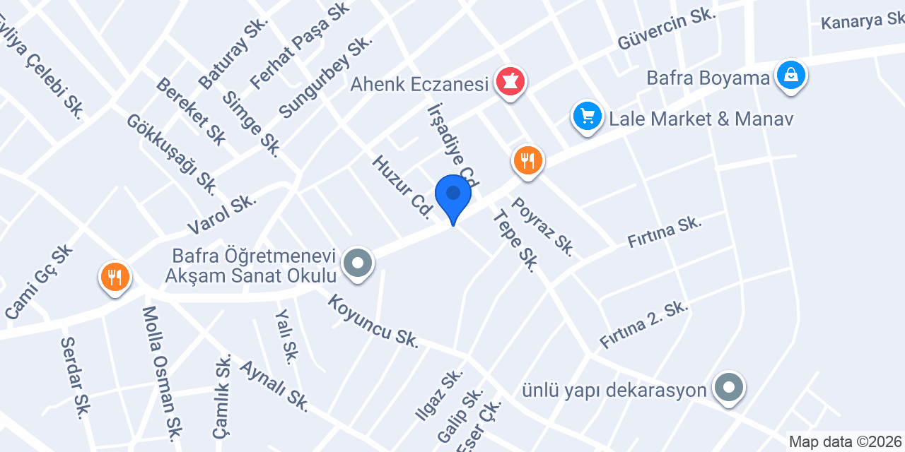 Mevlana Eczanesi konumu