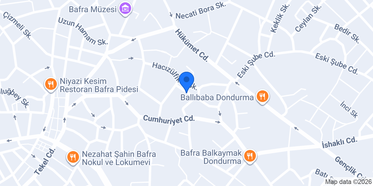 KUAFÖR AYSEGÜL konumu