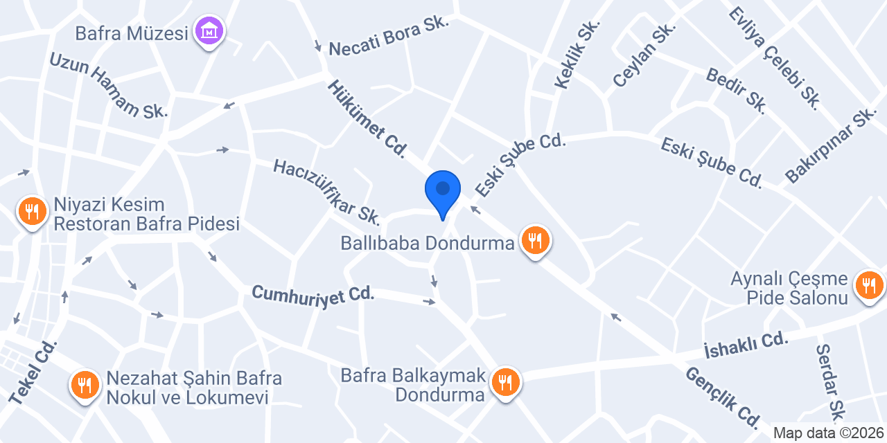 Baf Pide konumu