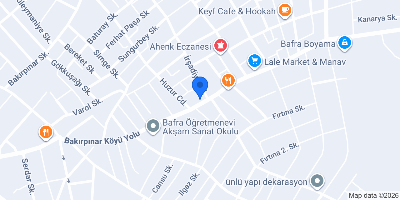 BAFRA ELEKTRİKÇİ konumu