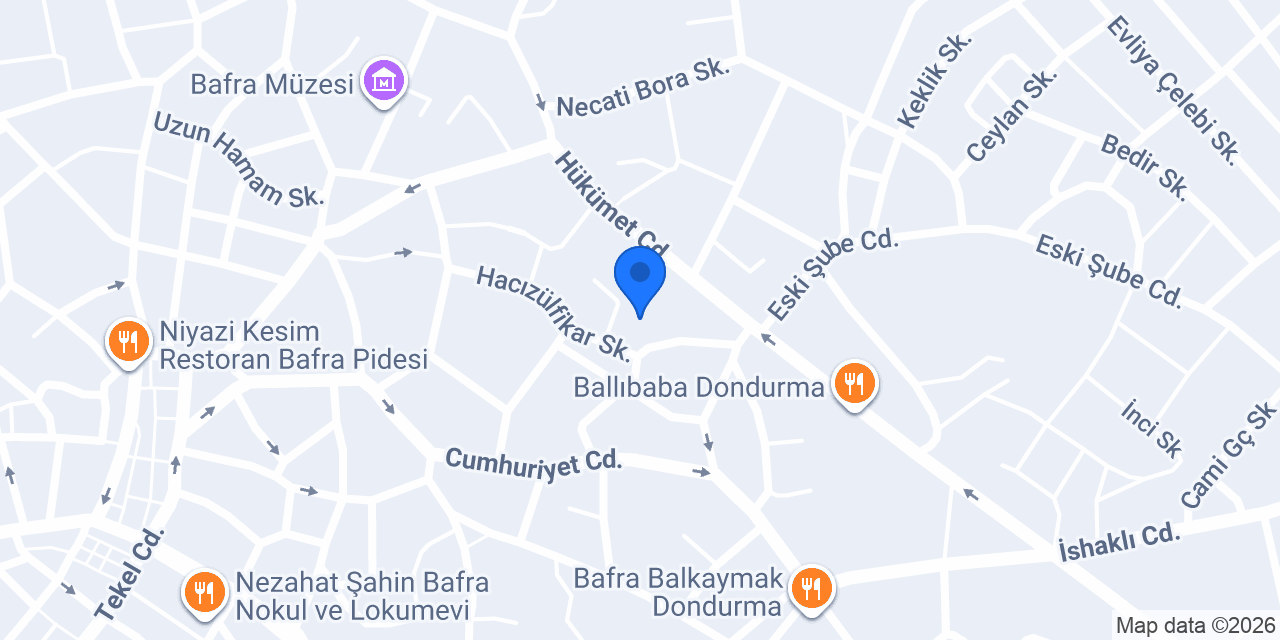 BAYT RENT A CAR konumu