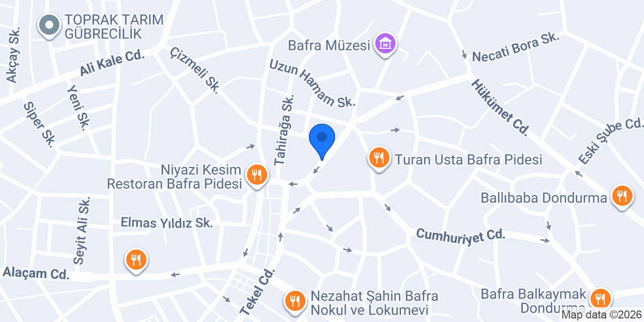 Gülüm Çiçekçilik konumu