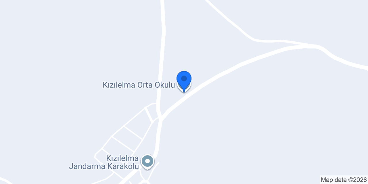 Kızılelma Orta Okulu konumu
