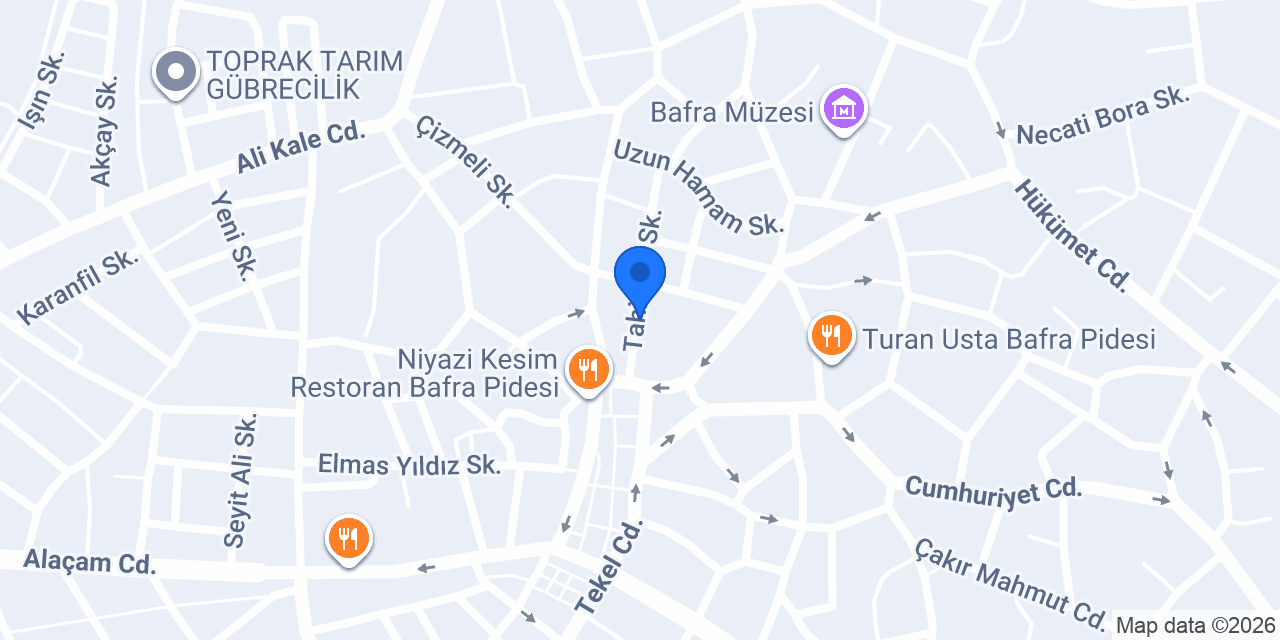 Volkan Taksi konumu