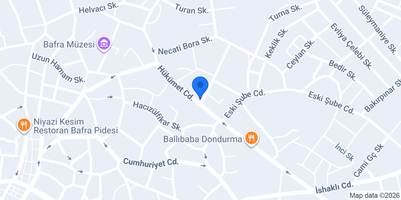 Valen Çiçek Evi konumu