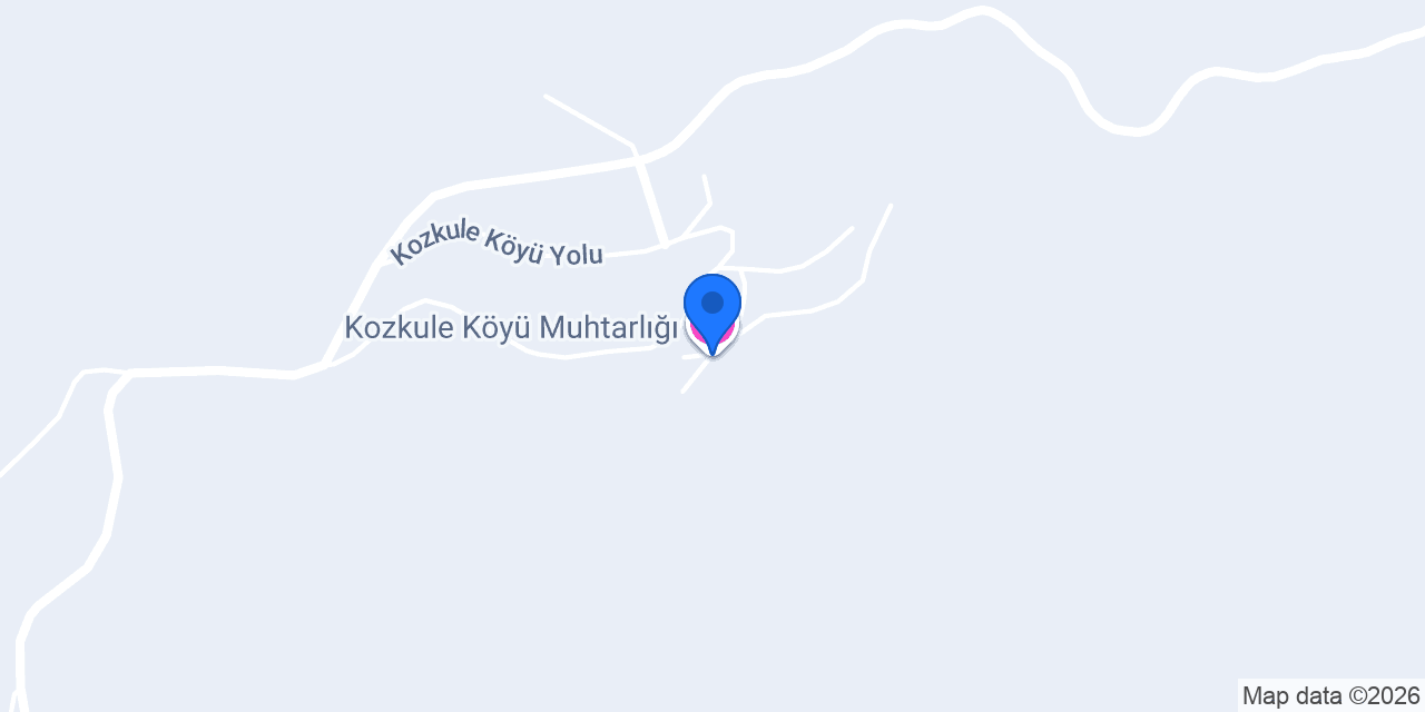 Kozkule Köyü Muhtarlığı konumu
