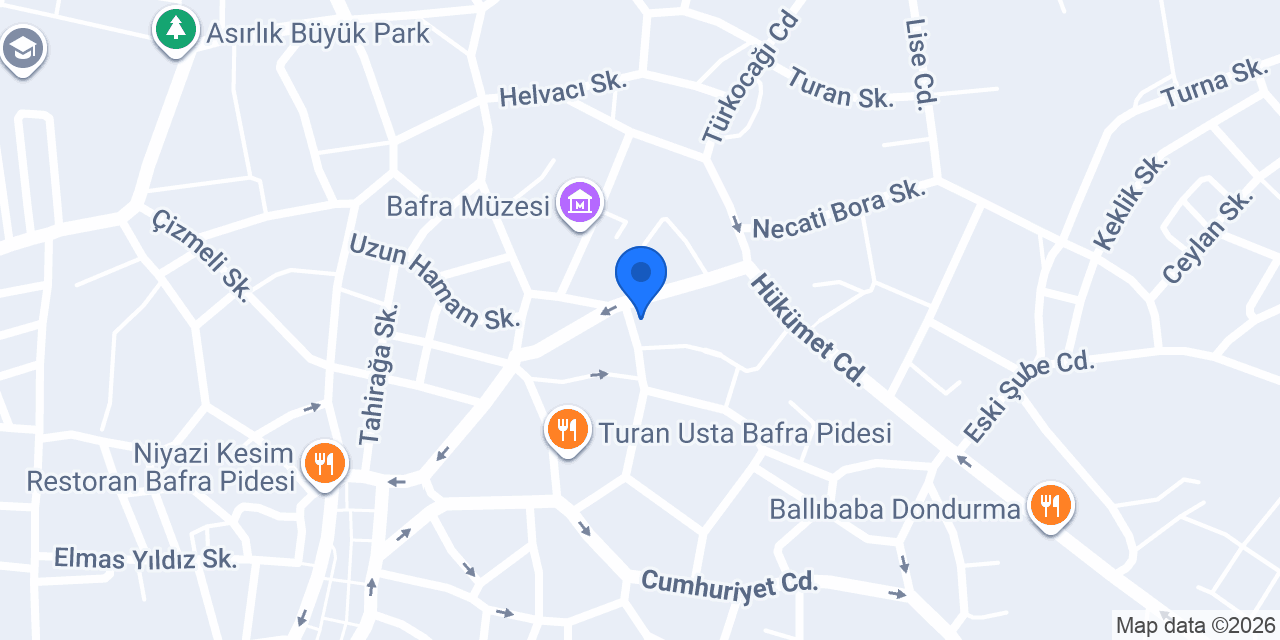 Acıktım Tavuk Diyarı konumu
