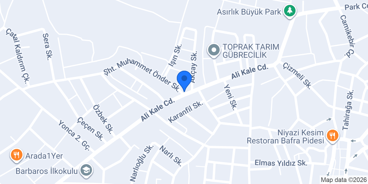 AVCI VİP GARAGE konumu