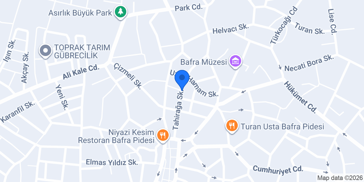 Meydan Taksi Bafra konumu