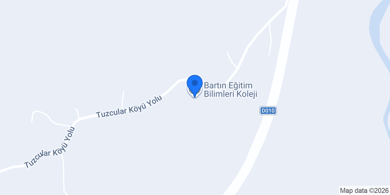 Bartın Eğitim Bilimleri Koleji konumu