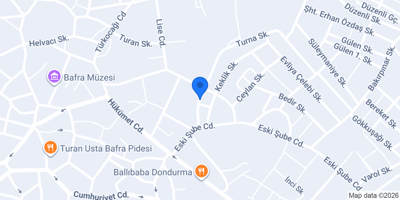 Alişim Düğün Salonu konumu
