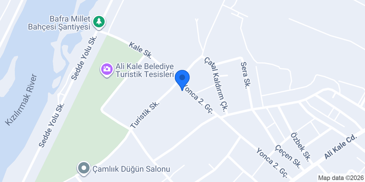 Yeni Bafra Sehir Kulübü konumu