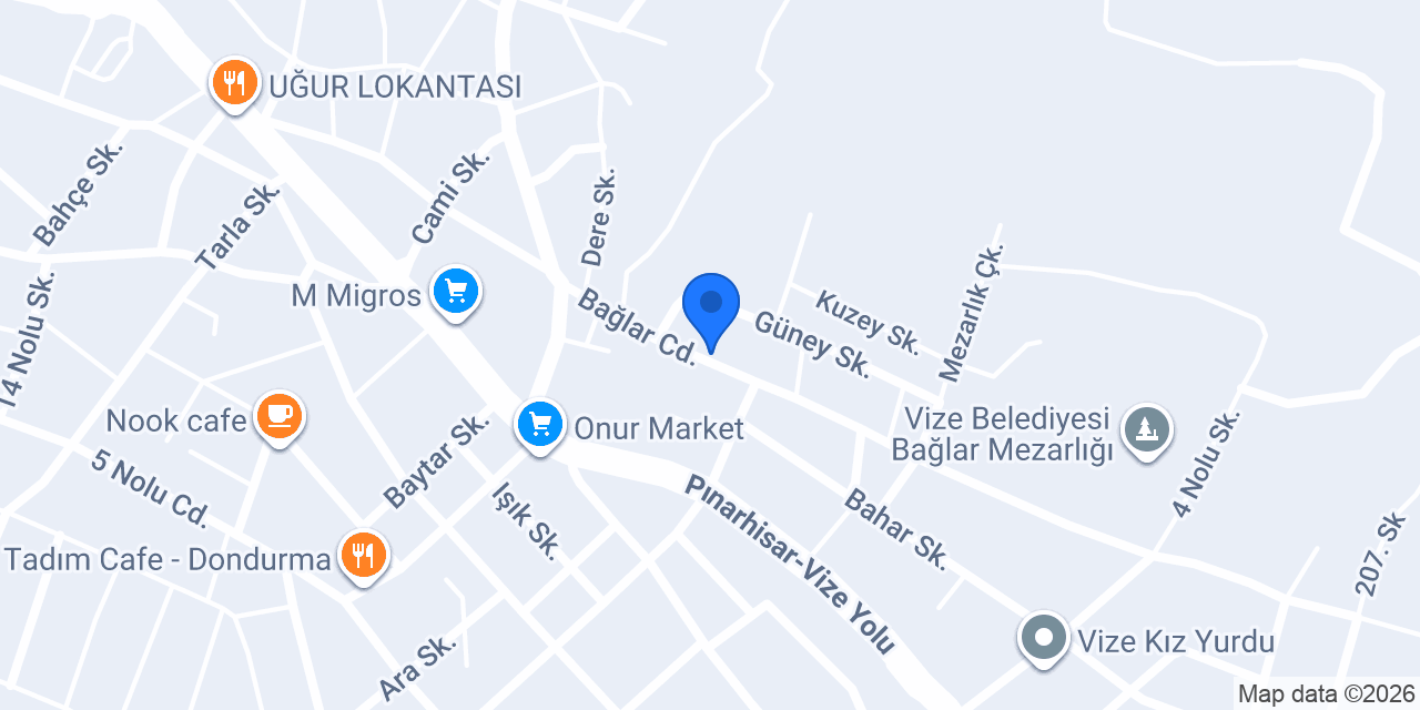 EMİR TESİSAT konumu