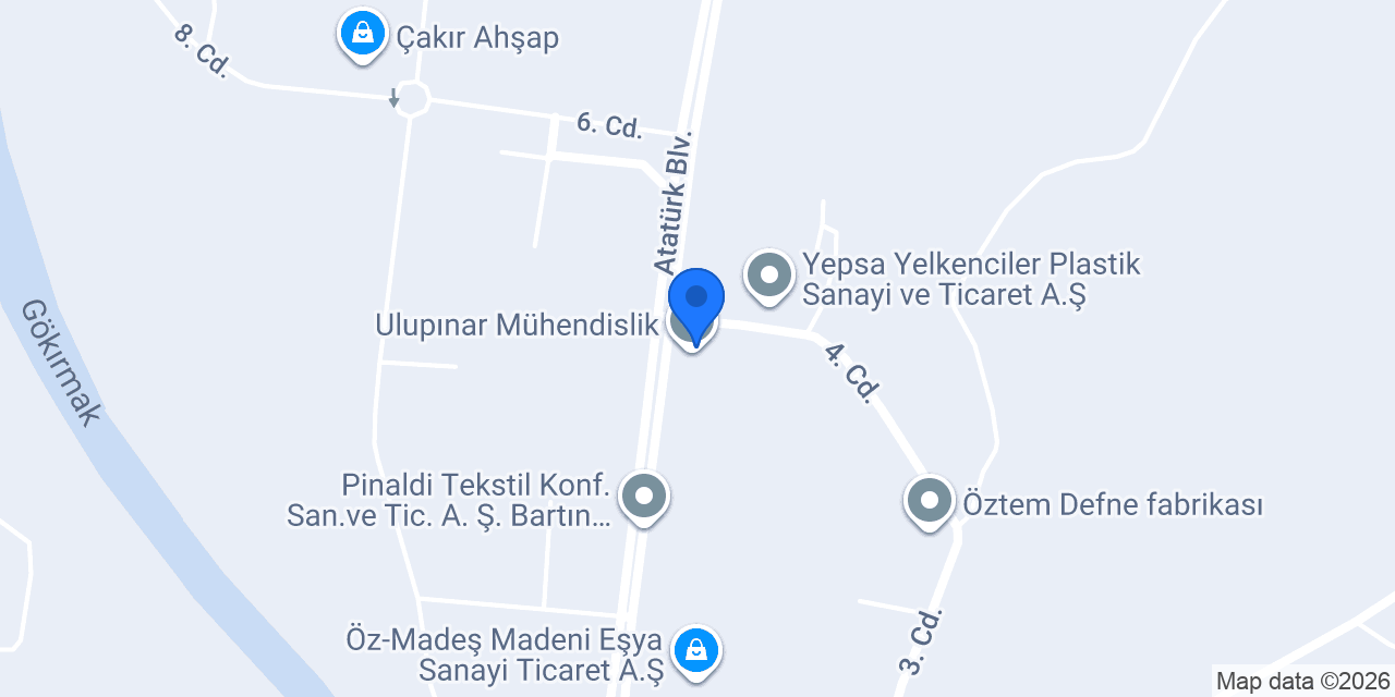 Ulupınar Mühendislik konumu