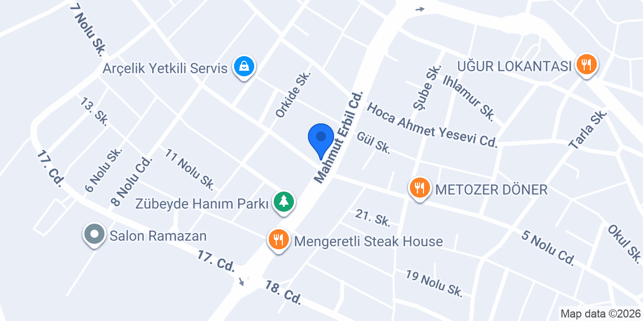 Emsido Döner konumu