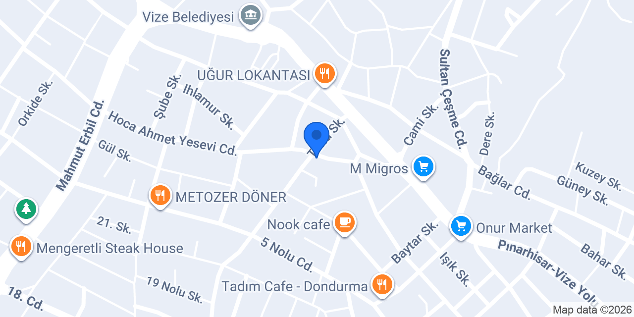 Aygaz Tüp Bayisi konumu