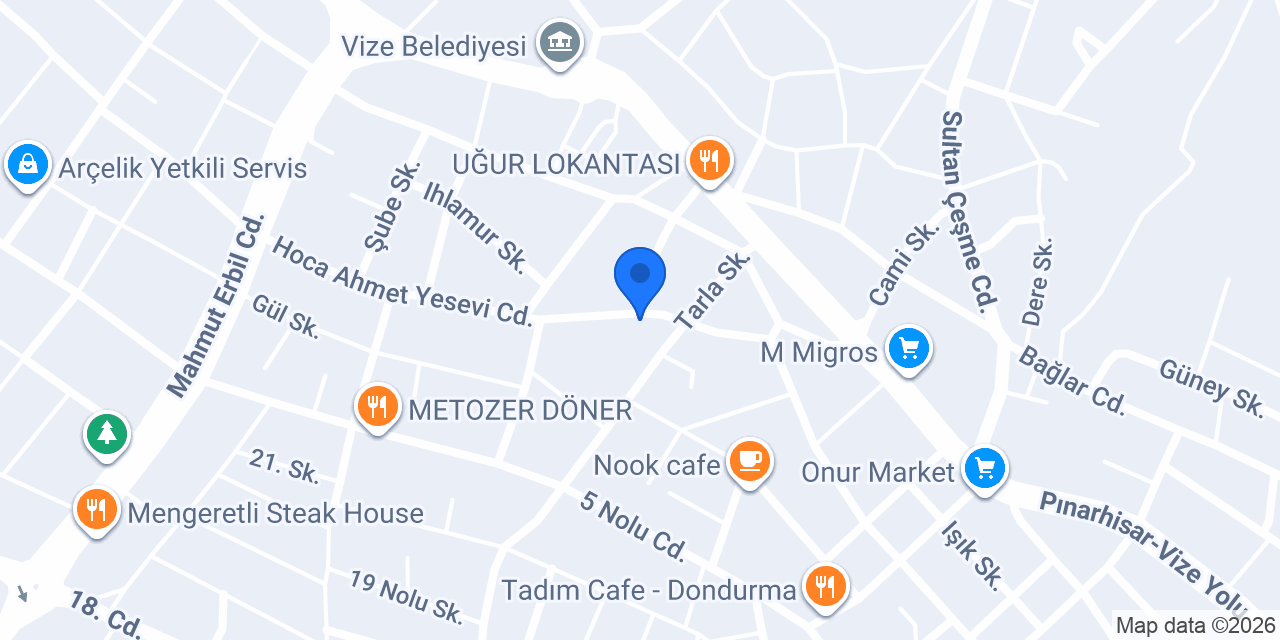 YILDIZ MOTOR konumu