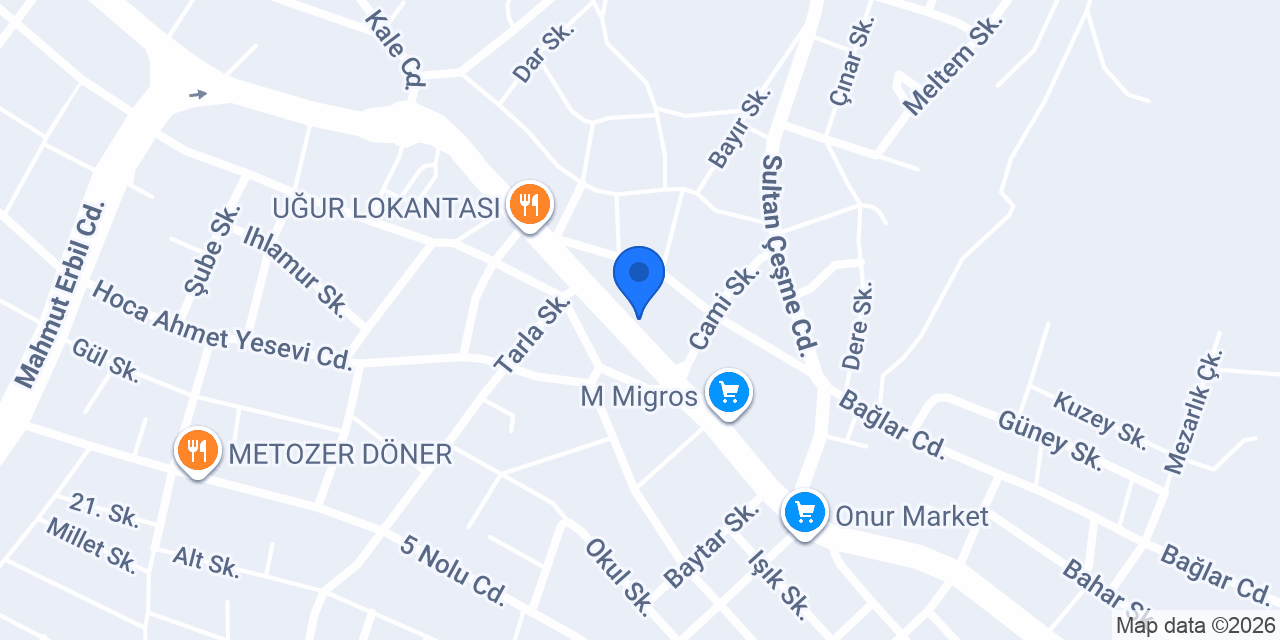 Özen Mobilya Mutfak konumu